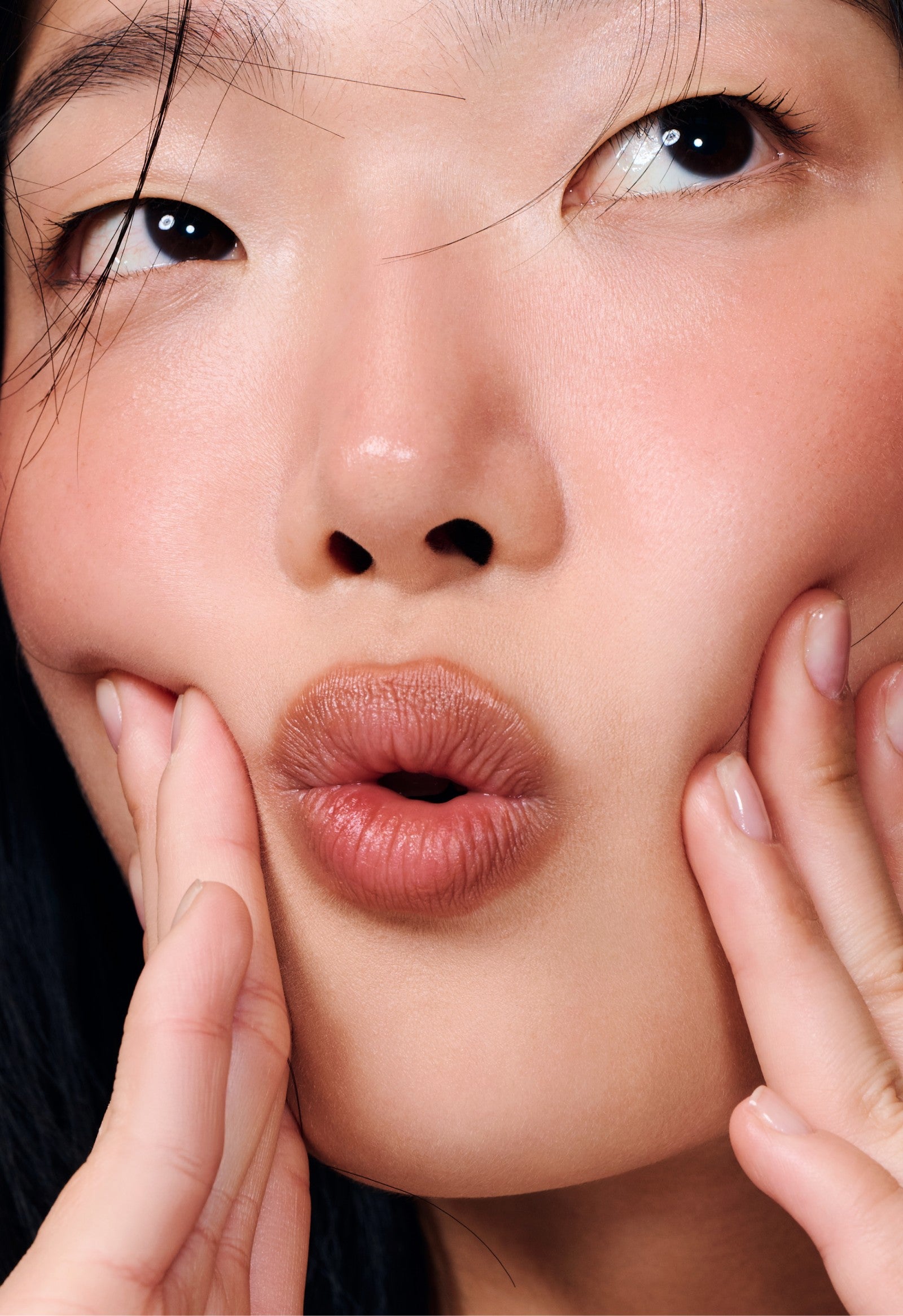 Alternative view of peptide lip shape bend